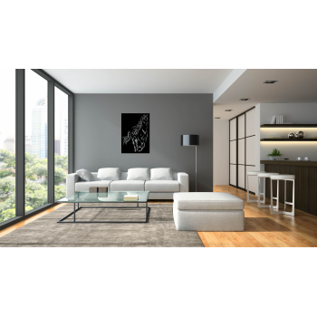 Elegancka ozdoba ścienna do salonu